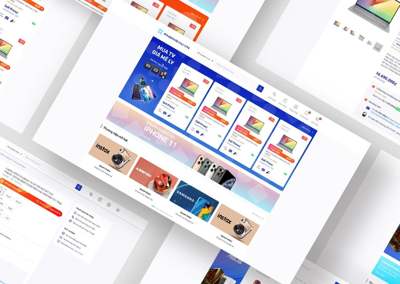 Website Phong Vũ
